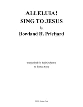 Alleluia! Sing to Jesus Orchestra sheet music cover